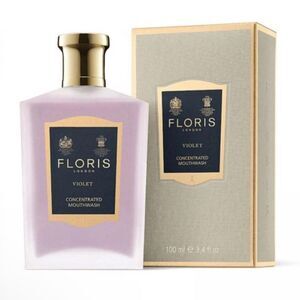 Floris London Violet Concentrated Mouthwash in 100 ml/3.4 fl oz. NIB!